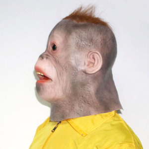 Casque en Latex animal singe Casque Halloween couvre-chef Latex Full Head <span class=keywords><strong>Masque</strong></span> latex chat costume <span class=keywords><strong>épouvantail</strong></span> Halloween <span class=keywords><strong>masque</strong></span> - Product Image 6