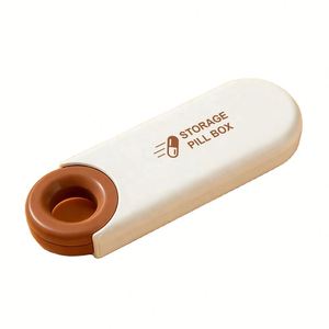 JH Medibox Vente en gros de boîtes à pilules créatives personnalisées pour la maison, boîte à pilules portable en plastique avec rangement pour médicaments - Product Image 1