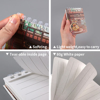 Niedliches Enten-Design A7 80 Blatt Weicher Ringbucheinband Softcover Spiralblock für Kinder Büro Werbeaktion
