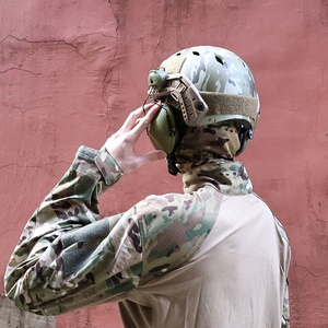 Auriculares Tácticos con Cancelación de Ruido Sinairsoft, Protectores Auditivos para Cascos de Caza, Protectores Auditivos Montados en el Casco - Product Image 2