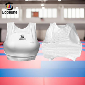 Woosung женский прочный пластиковый протектор для тела в самурайском стиле карате спортивный нагрудный нагрудник для тренировок - Product Image 4