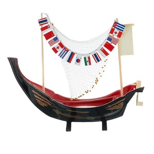 NEWELL Suministro de Artículos de Moda con Estilo Chino, Bandera de Color Sólido en Forma de Vela, Barco Dragón, Recipiente para Sashimi - Product Image 5