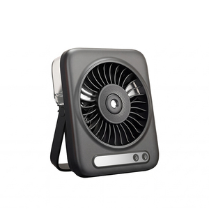 4000mAh Rechargeable Desktop Spray Fan Portable Air Cooling <b>Misting</b> Fan with 5 Speeds for Home Office Outdoor Picnic USB Powered - Product Image 1