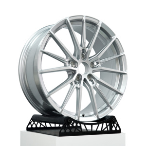 <strong>Sale</strong> KE Silver Brushed Custom Forged Wheel Lightweight Racing for <strong>Bmw</strong> <strong>M3</strong> M4 F90 Mustang <strong>GTR</strong> AMG Corvette Supra CF4 FF - Product Image 3