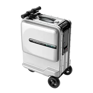 Airwheel हल्के वजन स्मार्ट सवारी सूटकेस बिजली सामान पर ले जाने स्वयं ड्राइविंग