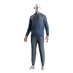 Sweat-shirt à capuche épais de mode extérieure avec poches, design par sublimation, vente en gros - Product Image 5