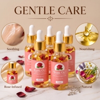 Huile de soin intime OEM/ODM à marque privée, huile essentielle de qualité aromathérapie, hydratante et nourrissante pour le corps féminin, équilibrante du pH, blanchissante