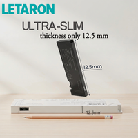 Solución de Alimentación LED Profesional Ultradelgada y Ahorradora de Espacio, Controlador LED Ultradelgado de 12V 24V para Sistemas de Iluminación de Gabinetes