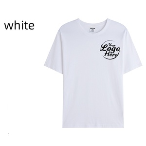 Camiseta de algodón puro Premium de 190g, camiseta Cultural con estampado personalizado, uniforme de clase, camiseta de manga corta con cuello redondo para hombre - Product Image 2