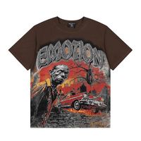 Camiseta Hip-Hop para Hombre, 100% Algodón, 240 g/m², Peso Pesado