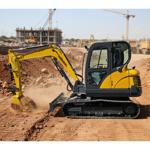 Fast Shipping Cheap Mini <strong>Excavator</strong> EPA Engine 6 Ton Crawler <strong>Micro</strong> Digger 6 Ton Farm Small <strong>Excavator</strong> for Sale - Product Image 1