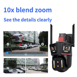 Vesafe bán buôn 360 độ ngoài trời <span class=keywords><strong>Camera</strong></span> giám sát bốn ống kính đầy đủ màu sắc 10x Zoom 8K 16MP PTZ IP <span class=keywords><strong>Camera</strong></span> - Product Image 2