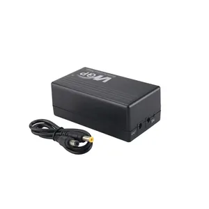 WGP online rack mount mini dc 12v2a smallest ups with 4 hours backup battery charger for router