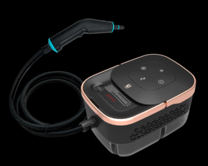 เครื่องทำความสะอาดไอน้ำอเนกประสงค์ไฟฟ้า 1500 วัตต์ พร้อมแปรง 12 ชิ้น ควบคุมผ่านแอป สำหรับใช้ในรถยนต์และในบ้าน - Product Image 1