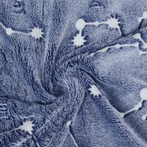 Mantas de Alta Calidad de Fabricantes, Brillantes en la Oscuridad, de Felpa, Franela, con Estrellas Luminosas Fluorescentes, Mantas Personalizadas para el Invierno - Product Image 6