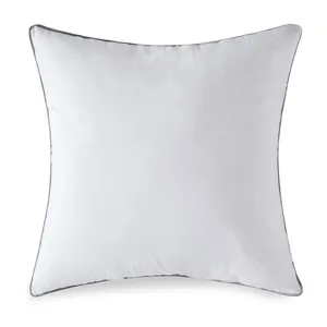 Otel/ev orta firma Polyester içi boş elyaf yatak uyku yastık, 18X18 20X20 22X22 yumuşak ve destekleyici körüklü yastık