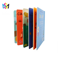 Livre cartonné personnalisé pour enfants, impression de dessins animés, livre biblique, livre cartonné épais, anti-déchirure, papier rigide durable, livre de lecture pour enfants