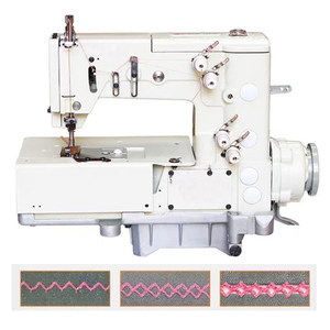 Machine à coudre industrielle à point de recouvrement incurvée - Product Image 4