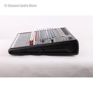 Mixer audio pribadi panggung 12 saluran Audio Mixer konsol pencampuran untuk kinerja yang baik