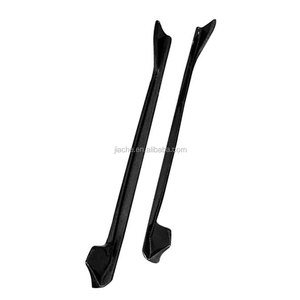 Faldón lateral de fibra de carbono para parachoques de coche, delantal para <span class=keywords><strong>Toyota</strong></span> <span class=keywords><strong>Supra</strong></span> 2019 2020, faldas laterales, alerón, FRP Styling - Product Image 2