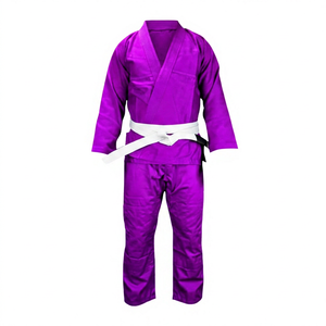 Kimono de Jiu-Jitsu Brésilien Unisexe Léger Extensible en Tissu Perlé Durable pour l'Entraînement Arts Martiaux Lavé - Product Image 4