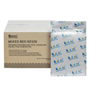 Black Color Ready To Use 1:1.5 DI Mixed Bed Resin Aquarium Car Washing Spotless Water Mixed Bed Ion Exchange Resin For Dental