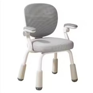 Chaise d'apprentissage multifonctionnelle pour enfants, design ergonomique, en cuir, réglable en hauteur, pour la chambre à coucher - Product Image 5