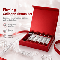 Ensemble de sérums pour le visage et le corps OEM ODM au collagène, raffermissant, éclaircissant, hydratant et lissant, 30 ml, marque privée, vente en gros