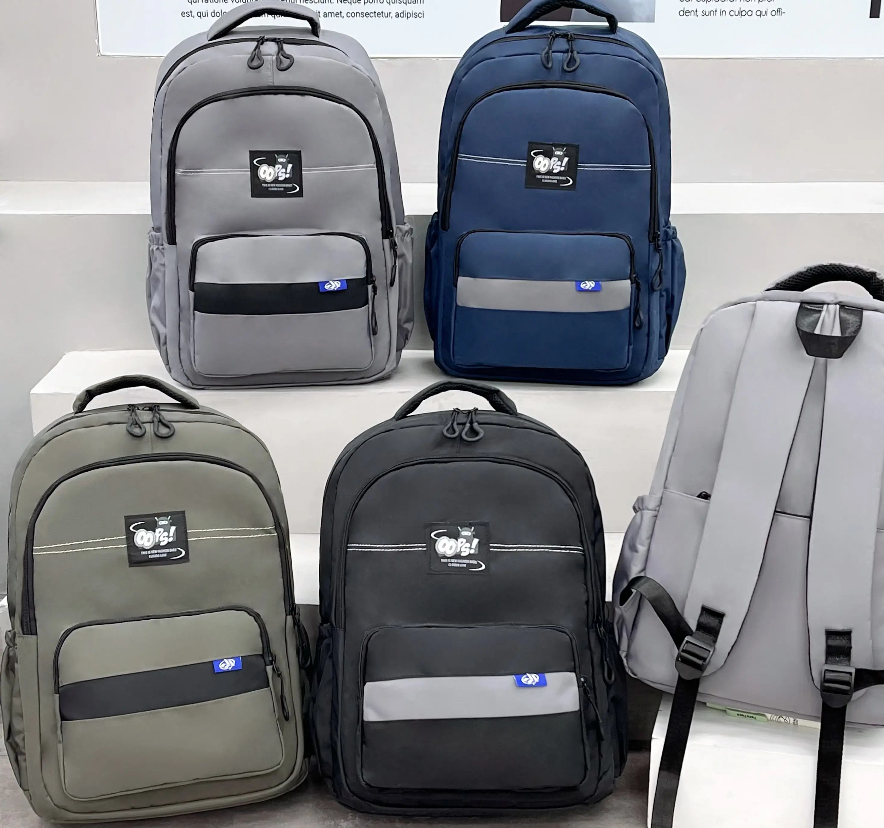 Sac à dos intelligent avec logo personnalisé grand sac à dos scolaire en vrac USB pour hommes étanche pour voyages et affaires en plein air sac à dos pour ordinateur portable sac à dos