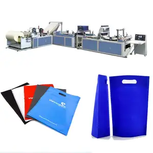 Eco Friendly Nonwoven Bag Making Machine For Ultrasonic Nonwoven Bag Machine Non Woven D-Cut Bag Making Machine