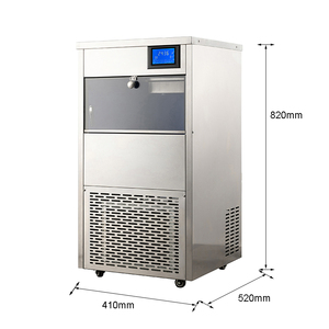 Máquina de hielo de copos de nieve 80kg Perday para negocios Marcador de hielo de copos de nieve comercial automático - Product Image 4