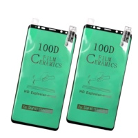 Protecteur d'écran en verre trempé en céramique de qualité AAA de haute qualité pour iPhone 13 14 15 téléphone portable 100D