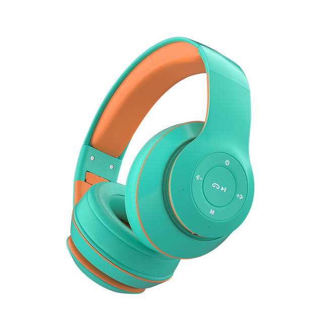 Headphones for Children with Bluetooth, Wireless, Suitable for Online Classes, Stylish College-style Bluetooth Headphones