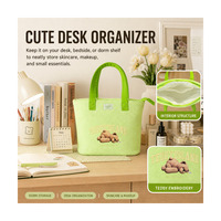 Tas Tangan Wanita Teddy Island, Tas Selempang Beruang Lucu, Bulu Lembut, Pegangan Atas, Kapasitas Besar, Hadiah Sehari-hari, Grosir, Musim Panas