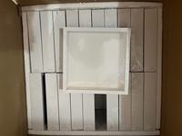 Marco de Fotos Tipo Caja de Sombra, Cajas de Sombra Cuadradas de Madera, Vitrinas con Profundidad de 3cm 5cm, Marcos 3D, Caja Hueca para Fotos, Flores, Medallas