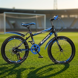 Vélo de montagne pour jeunes 18 20 22 24 26 pouces pour garçons, filles, adultes, sports de plein air, vélo de banlieue, 6 vitesses, double frein, garde-boue, VTT - Product Image 1