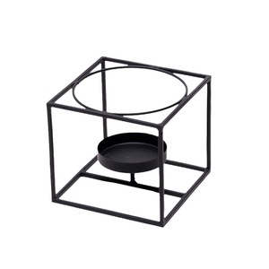 Iron <b>Tea</b> Warmer Candle Holder Square Porcelain <b>Tea</b> Pot <b>Stand</b> For <b>Tea</b> Ceremony Accessories - Product Image 5