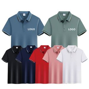 Polo de luxe personnalisé en gros, anti-boulochage, respirant, anti-humidité, coupe confortable, pour le travail et les loisirs - Product Image 2