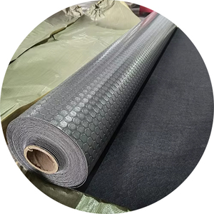 Rouleau de sol en vinyle PVC pour garage Tapis d'atelier en linoléum Lockco Car Brown Pattern Plastic Non-Slip - Product Image 1