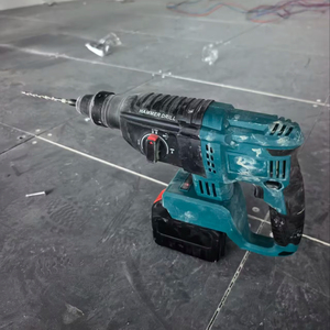 <span class=keywords><strong>Martillo</strong></span> Perforador Rotatorio Inalámbrico Profesional de 21V con Motor sin Escobillas, 26mm SDS Plus, para Trabajos de Construcción - Product Image 1