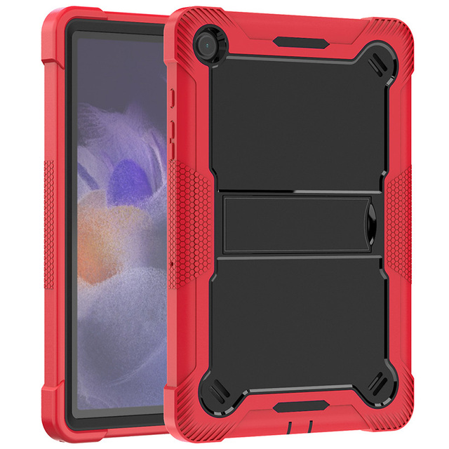 Shockproof Hard With Kickstand Heavy Duty Cover With Built-in Stand Tablet Cover for Samsung Galaxy Tab E T560 Tablet Case