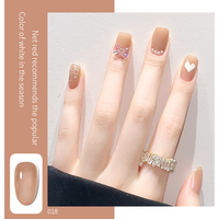 Vente en gros de vernis à gel glacé 15ml vernis à ongles gel UV transparent de marque privée
