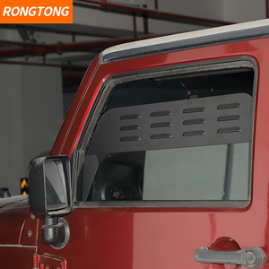 車用アルミ合金製フロントウィンドウルーバーベントパネル ジープラングラー2ドア/4ドア2007-2017 自動車部品 - Product Image 4