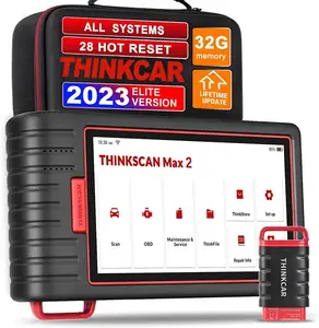 2024 New Arrival Thinkcar ThinkScan Max 2 OBD2 Diagnostic Tool Machine Foe All Cars Full System Basic Diagnostic Auto Scanner