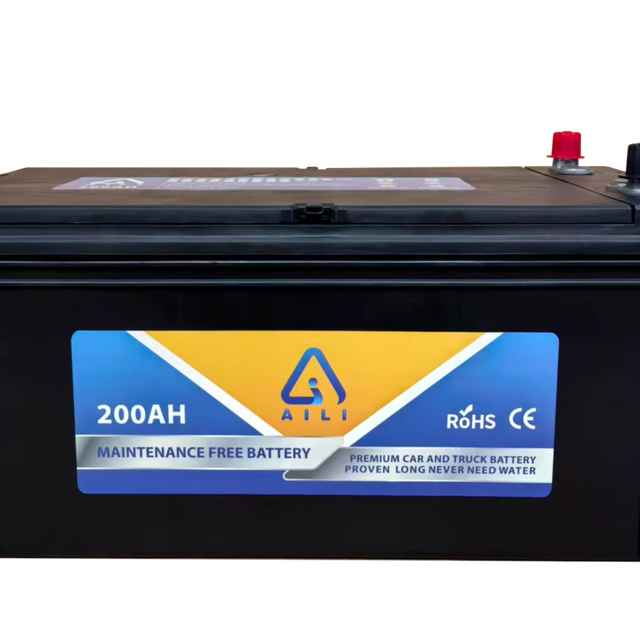 12V 200Ah AGM VRLA Sealed Lead Acid Battery Maintenance Free Deep Cycle for Solar UPS RV Marine