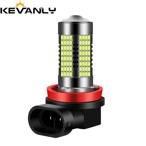 자동차 led 안개등 H7 9005 9006 H3 H7 H8 H11 140smd 슈퍼 밝은 자동차 전조등 전구 - Product Image 1