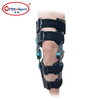 Soutien médical de genou articulé par ROM confortable orthopédique d'accolade de genou pour la récupération post-OP
