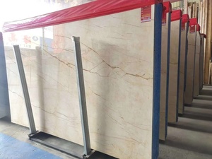 Marbre beige doré Menes hautement poli avec des lignes dorées, prix du marbre Sofitel Gold bon marché pour les carreaux muraux et de sol - Product Image 6