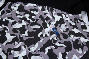 Chemises de sécurité NFPA2112 <span class=keywords><strong>FR</strong></span> à col rond, camouflage bicolore, légères, poche à rabat, résistantes aux flammes, manches longues, pour le soudage - Product Image 3