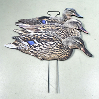 Silhouette de chasse au canard DaQin réaliste, anti-rayures, légère, en plastique, recyclable pour l'extérieur